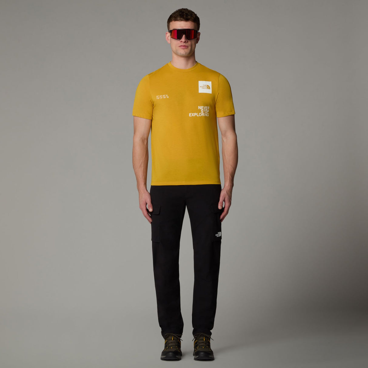 Tricou Barbati The North Face M Mountain Foundation Coordinates