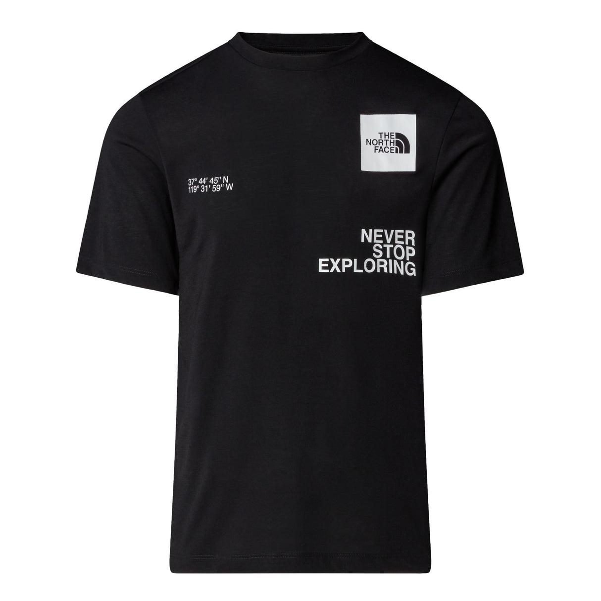 Tricou Barbati The North Face M Mountain Foundation Coordinates