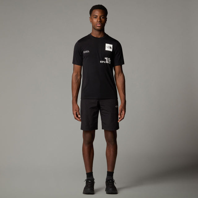 Tricou Barbati The North Face M Mountain Foundation Coordinates   Tricou Barbati The North Face M Mountain Foundation Coordinates