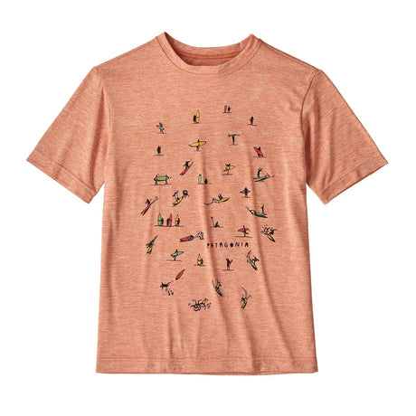 Tricou Copii Patagonia B Capilene Cool Daily   Tricou Copii Patagonia B Capilene Cool Daily