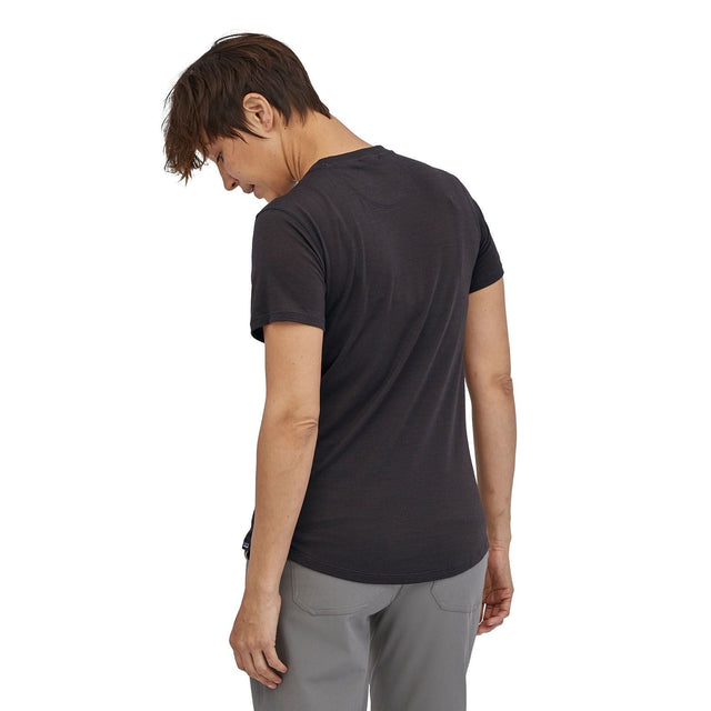 Tricou Femei Patagonia W Cap Cool Merino Blend Graphic   Tricou Femei Patagonia W Cap Cool Merino Blend Graphic