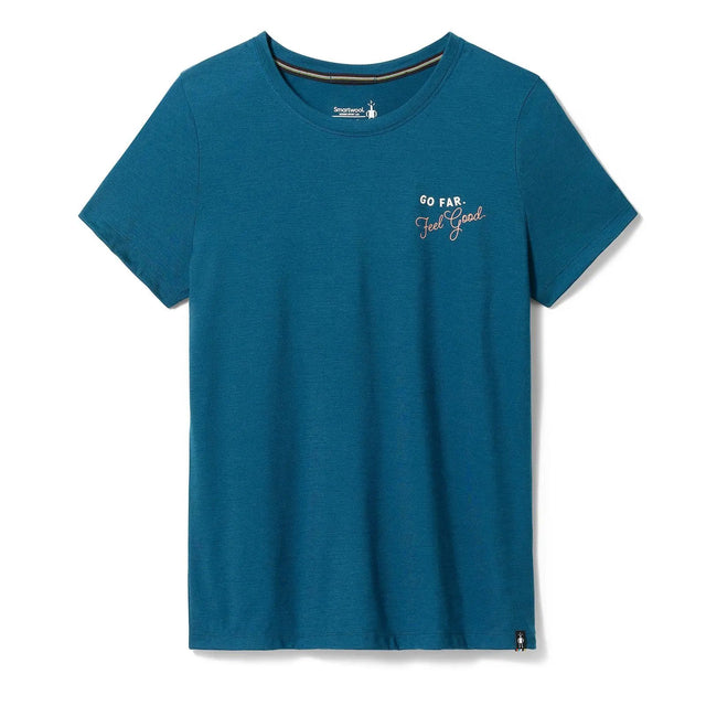 Tricou Femei Smartwool W Denver Skyline Graphic Slim Fit   Tricou Femei Smartwool W Denver Skyline Graphic Slim Fit
