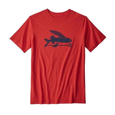 Tricou Patagonia B Flying Fish Organic   Tricou Patagonia B Flying Fish Organic