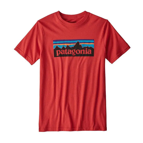 Tricou Copii Baieti Patagonia P-6 Logo Organic   Tricou Copii Baieti Patagonia P-6 Logo Organic