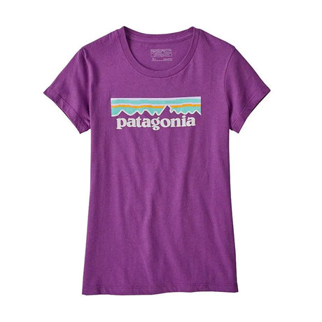 Tricou Copii Fete Patagonia Pastel P-6 Logo Organic   Tricou Copii Fete Patagonia Pastel P-6 Logo Organic