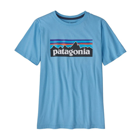 Tricou Copii  Patagonia K Regenerative Organic Certified Cotton P-6 Logo   Tricou Copii  Patagonia K Regenerative Organic Certified Cotton P-6 Logo