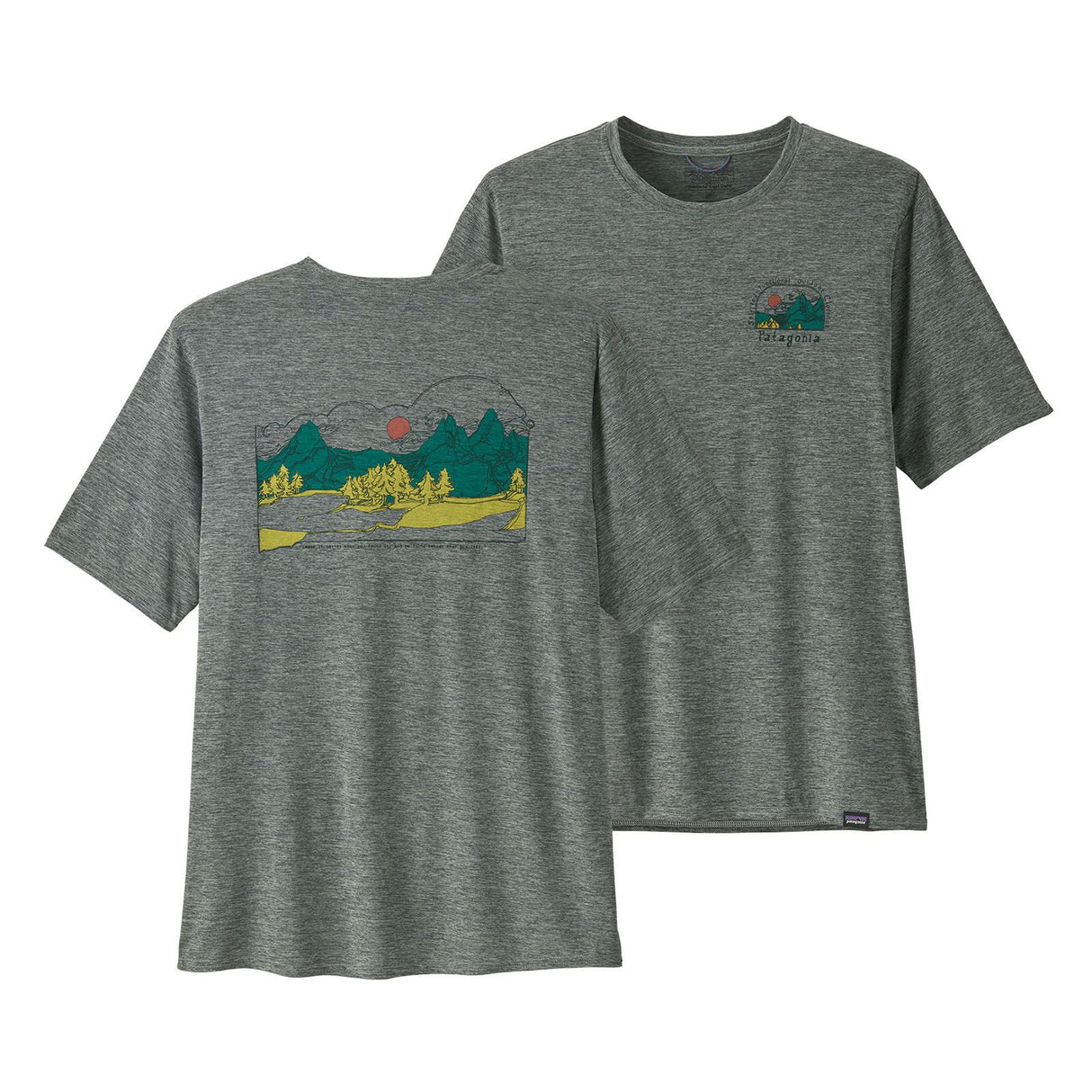 Tricou Patagonia M Capilene Cool Daily Graphic Lands