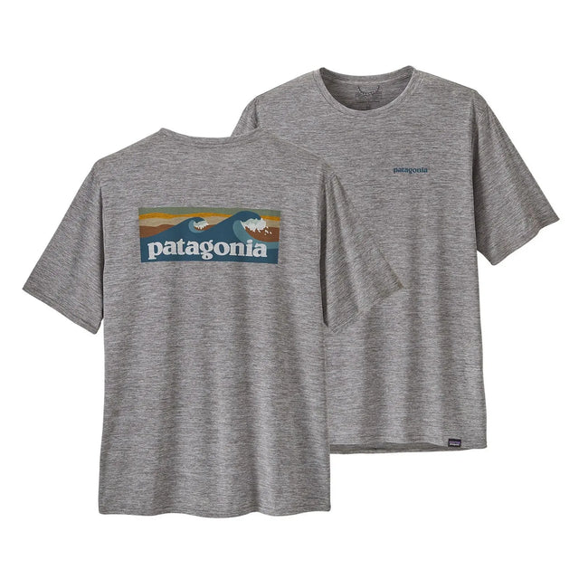 Tricou Patagonia M Capilene Cool Daily Graphic Waters   Tricou Patagonia M Capilene Cool Daily Graphic Waters