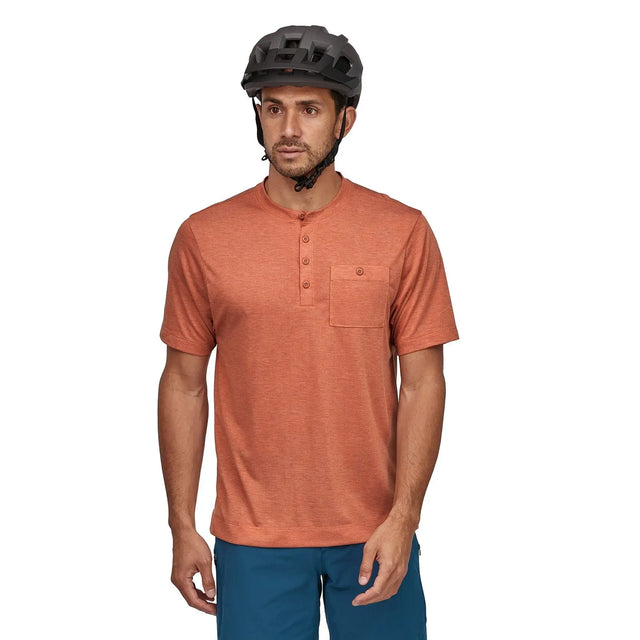 Tricou Patagonia M Capilene Cool Trail Bike Henley   Tricou Patagonia M Capilene Cool Trail Bike Henley