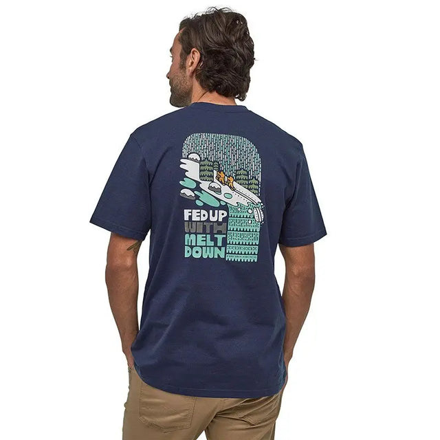 Tricou Patagonia M Fed Up With Melt Down Responsibili   Tricou Patagonia M Fed Up With Melt Down Responsibili