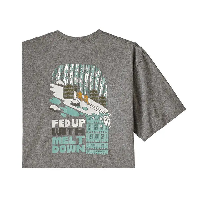 Tricou Patagonia M Fed Up With Melt Down Responsibili   Tricou Patagonia M Fed Up With Melt Down Responsibili