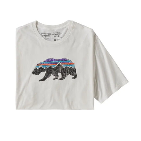 Tricou Patagonia M Fitz Roy Bear Organic   Tricou Patagonia M Fitz Roy Bear Organic
