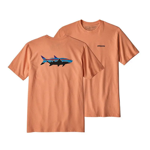 Tricou Patagonia M Fitz Roy Tarpon Responsibili-Tee   Tricou Patagonia M Fitz Roy Tarpon Responsibili-Tee