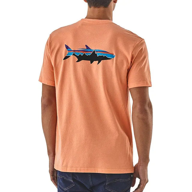Tricou Patagonia M Fitz Roy Tarpon Responsibili-Tee   Tricou Patagonia M Fitz Roy Tarpon Responsibili-Tee