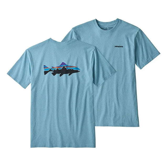 Tricou Patagonia M Fitz Roy Trout Responsibili-Tee   Tricou Patagonia M Fitz Roy Trout Responsibili-Tee