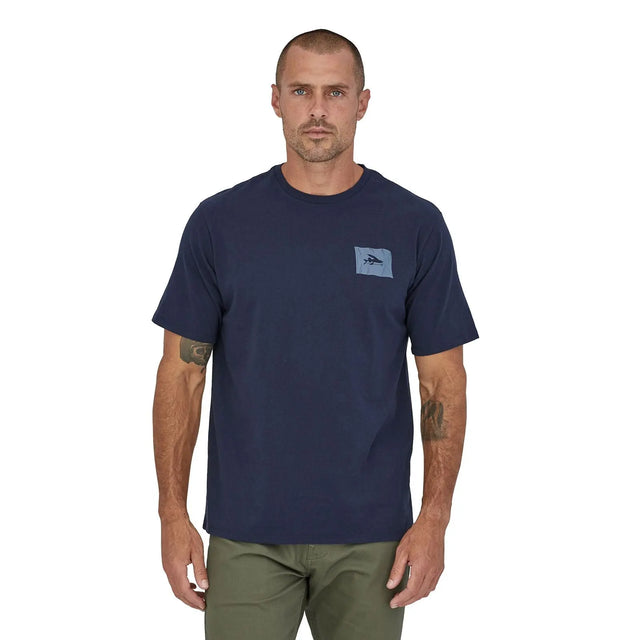 Tricou Patagonia M Fly The Flag Responsibili   Tricou Patagonia M Fly The Flag Responsibili