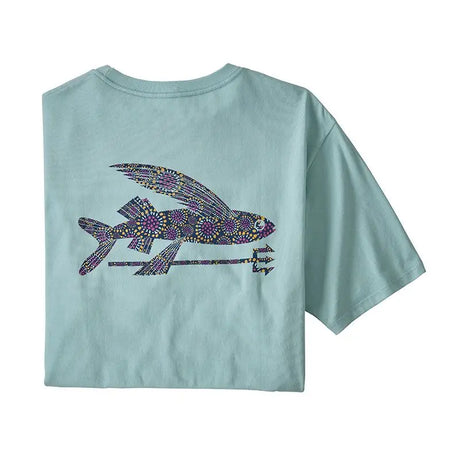 Tricou Patagonia M Flying Fish Organic   Tricou Patagonia M Flying Fish Organic