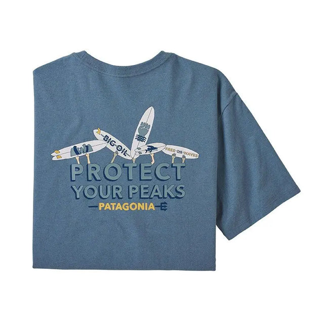 Tricou Patagonia M Keep The Stoke Stoked Responsibili   Tricou Patagonia M Keep The Stoke Stoked Responsibili