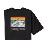 Tricou Patagonia M Line Logo Ridge Pocket Responsibili   Tricou Patagonia M Line Logo Ridge Pocket Responsibili