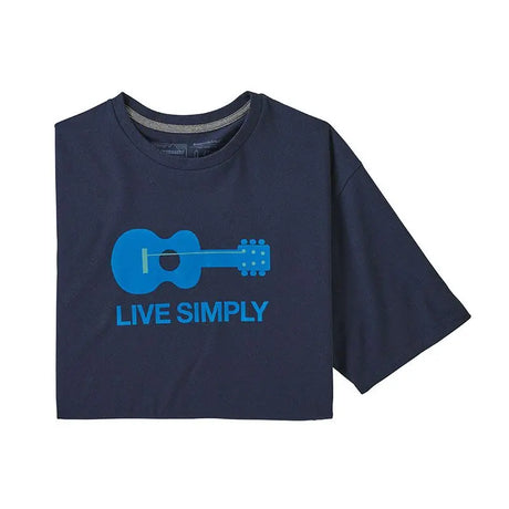 Tricou Patagonia M Live Simply Guitar Responsibili   Tricou Patagonia M Live Simply Guitar Responsibili