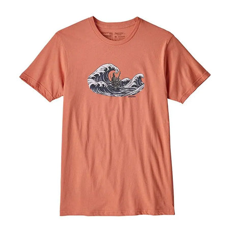 Tricou Patagonia M Oily Olas Organic   Tricou Patagonia M Oily Olas Organic
