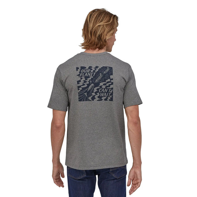 Tricou Patagonia M Our Planet Can't Wait Responsibili   Tricou Patagonia M Our Planet Can't Wait Responsibili