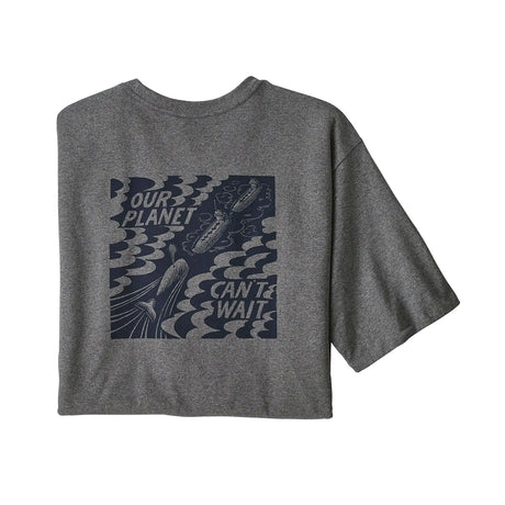 Tricou Patagonia M Our Planet Can't Wait Responsibili   Tricou Patagonia M Our Planet Can't Wait Responsibili