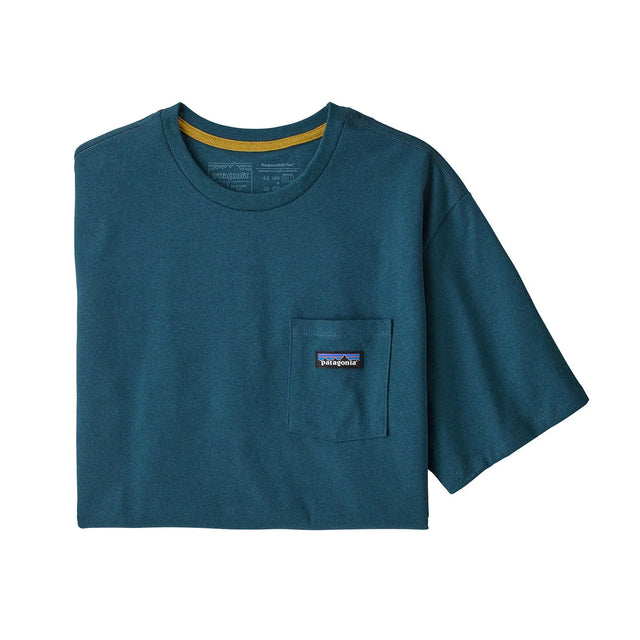 Tricou Patagonia M P-6 Label Pocket Responsibili   Tricou Patagonia M P-6 Label Pocket Responsibili
