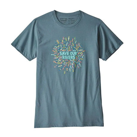 Tricou Patagonia M Save Our Rivers Organic   Tricou Patagonia M Save Our Rivers Organic