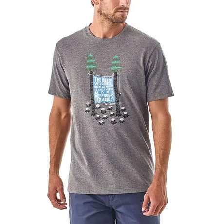 Tricou Patagonia M Treesitters Responsibili-Tee   Tricou Patagonia M Treesitters Responsibili-Tee