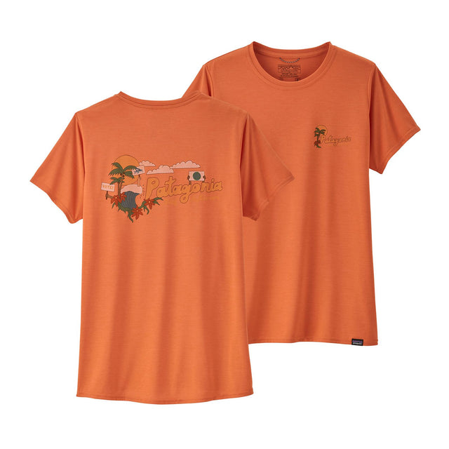 Tricou Patagonia W Capilene Cool Daily Graphic   Tricou Patagonia W Capilene Cool Daily Graphic