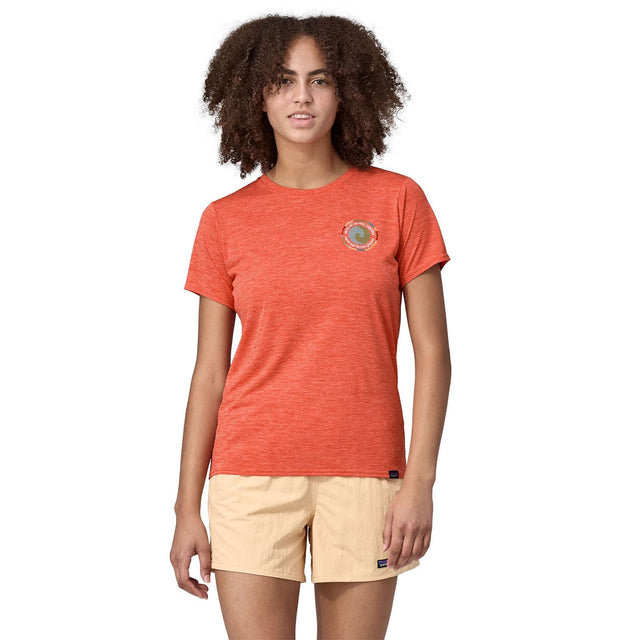 Tricou Patagonia W Capilene Cool Daily Graphic   Tricou Patagonia W Capilene Cool Daily Graphic