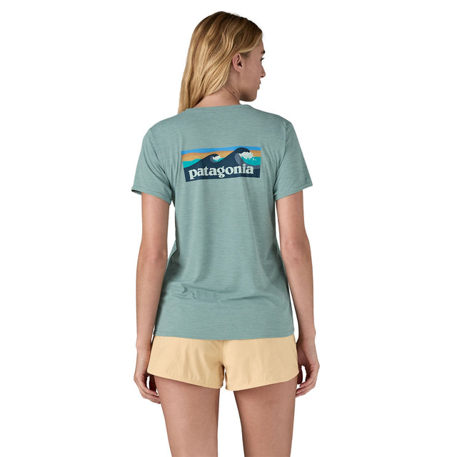 Tricou Patagonia W Capilene Cool Daily Graphic Waters   Tricou Patagonia W Capilene Cool Daily Graphic Waters