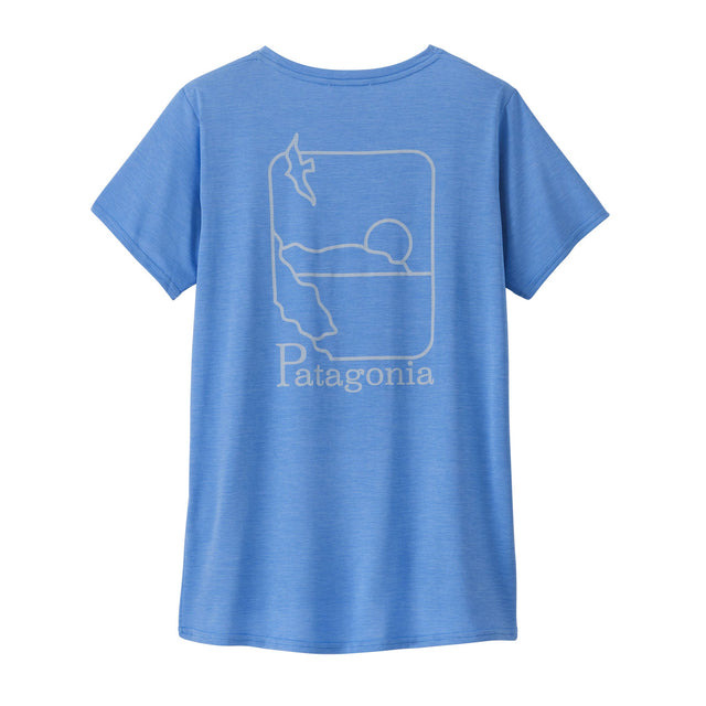 Tricou Patagonia W Capilene Cool Daily Graphic Waters   Tricou Patagonia W Capilene Cool Daily Graphic Waters