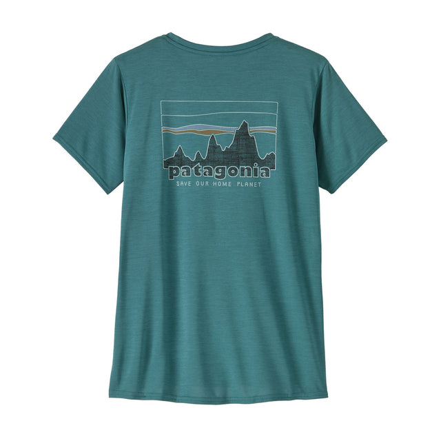Tricou Patagonia W Capilene Cool Daily Graphic   Tricou Patagonia W Capilene Cool Daily Graphic