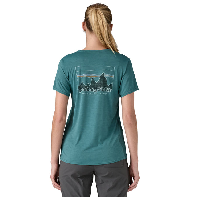 Tricou Patagonia W Capilene Cool Daily Graphic   Tricou Patagonia W Capilene Cool Daily Graphic