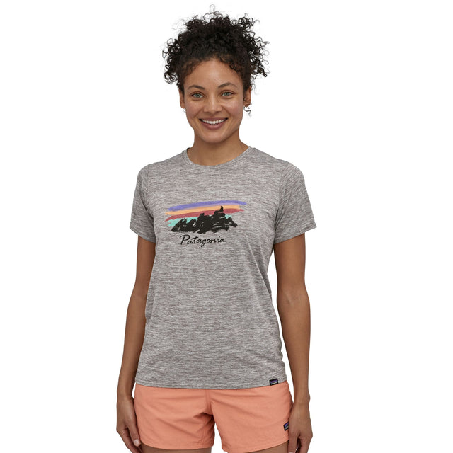 Tricou Patagonia W Capilene Cool Daily Graphic   Tricou Patagonia W Capilene Cool Daily Graphic