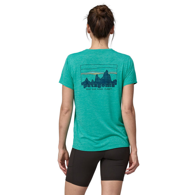 Tricou Patagonia W Capilene Cool Daily Graphic   Tricou Patagonia W Capilene Cool Daily Graphic