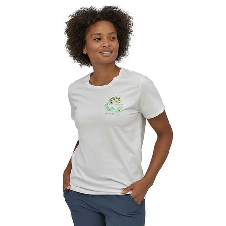 Tricou Patagonia W Fiber Activist Organic Crew   Tricou Patagonia W Fiber Activist Organic Crew