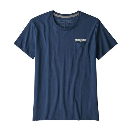 Tricou Patagonia W Fitz Roy Far Out Organic Crew Pocket   Tricou Patagonia W Fitz Roy Far Out Organic Crew Pocket