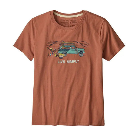 Tricou Patagonia W Live Simply Lounger Organic Crew   Tricou Patagonia W Live Simply Lounger Organic Crew