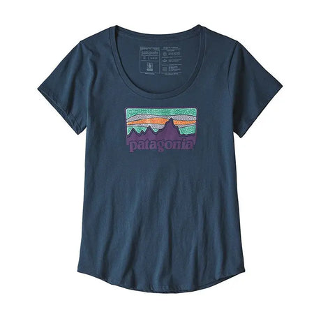 Tricou Patagonia W Solar Rays 73 Organic Cotton Scoop   Tricou Patagonia W Solar Rays 73 Organic Cotton Scoop