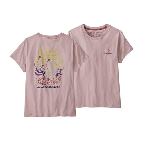Tricou Patagonia W We Need Seaweed Regenerative Organic Pilot Cotton   Tricou Patagonia W We Need Seaweed Regenerative Organic Pilot Cotton