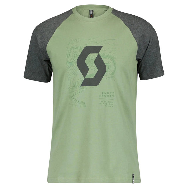 Tricou Scott M Icon Raglan   Tricou Scott M Icon Raglan
