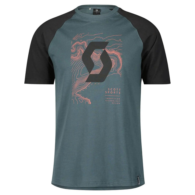 Tricou Scott M Icon Raglan   Tricou Scott M Icon Raglan