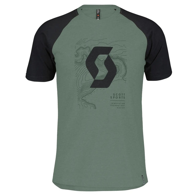Tricou Scott M Icon Raglan   Tricou Scott M Icon Raglan