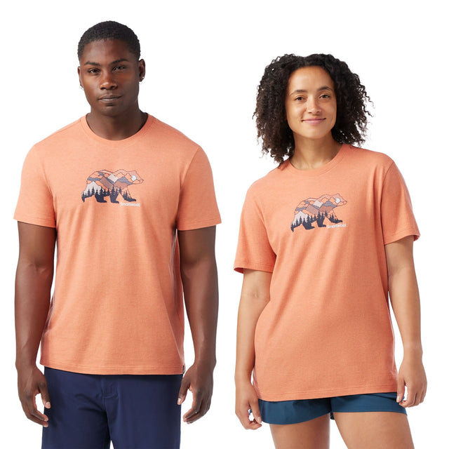 Tricou Unisex Smartwool Bear View Graphic   Tricou Unisex Smartwool Bear View Graphic