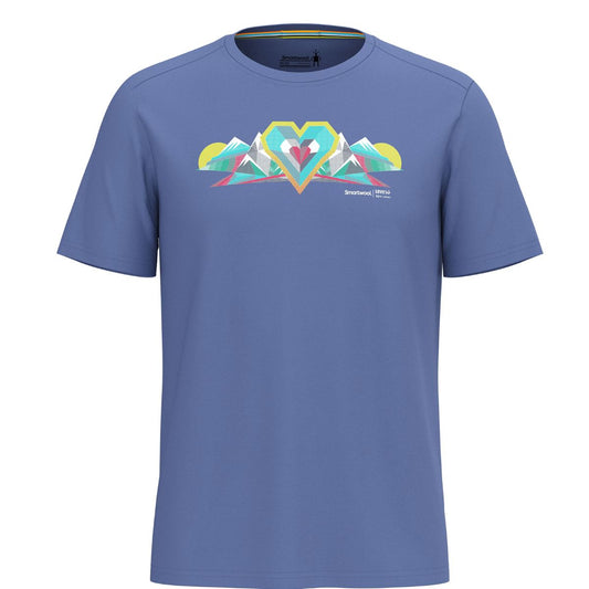 Tricou Smartwool Geo Peaks Active Graphic   Tricou Smartwool Geo Peaks Active Graphic