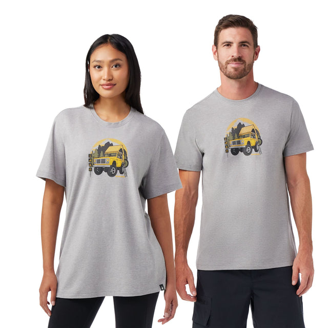 Tricou Smartwool Long Weekend Graphic   Tricou Smartwool Long Weekend Graphic