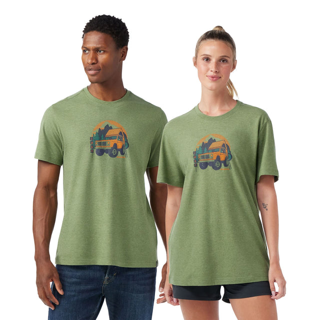 Tricou Smartwool Long Weekend Graphic   Tricou Smartwool Long Weekend Graphic